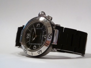 Cartier Pasha Seatimer 2790 Rubber Side